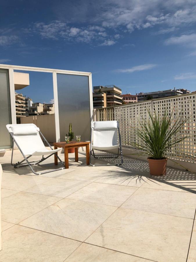 Esterel Terrasses, Roof Top, Plage, Parking Payant Cannes Exterior foto
